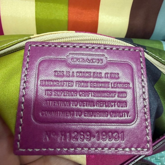 COACH 19031 Legacy Colorblock Willis 70th Anniversary - Picture 14 of 16